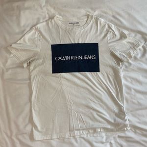 Calvin Klein Jeans White T-Shirt